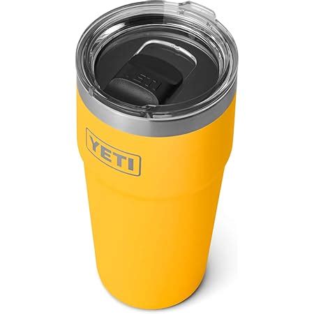 YETI Rambler Pinta Apilable De 16 Onzas Aislada Al Aspiradora Acero