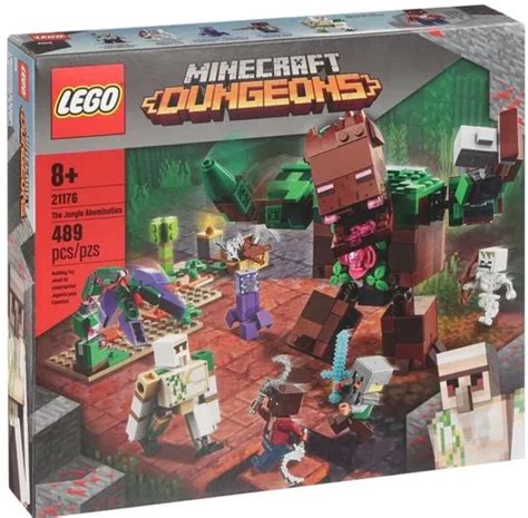 Lego Minecraft The Jungle Abomination 489 Piezas 21176