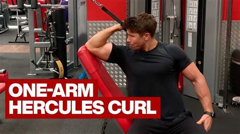 One Arm Supported Hercules Curl YouTube