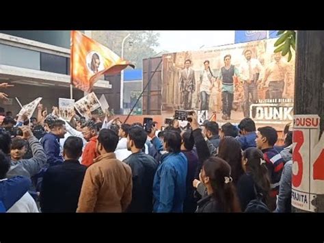 Shah Rukh Khan S Dunki Theatre Celebrations At Delhi Liberty Cinema SRK