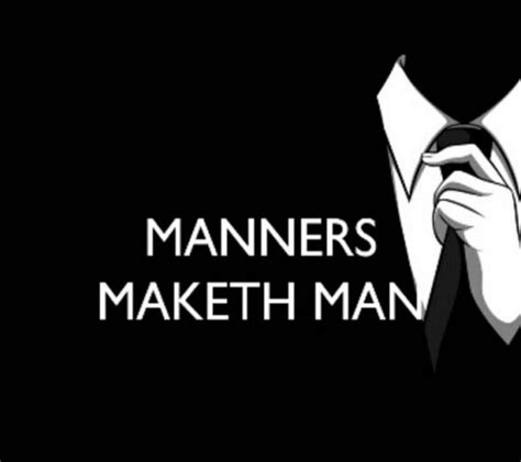 Manners Maketh Man Wallpaper Download To Your Mobile From Phoneky