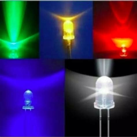 Jual Led Mm Rgb Biru Hijau Merah V Dc Led Indikator Shopee Indonesia