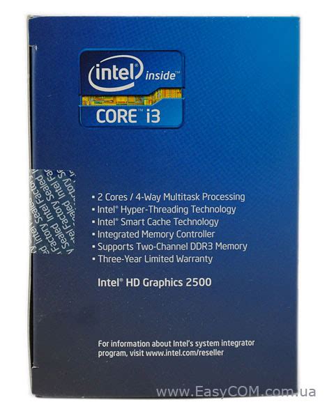 Обзор и тестирование процессора Intel Core I3 3220