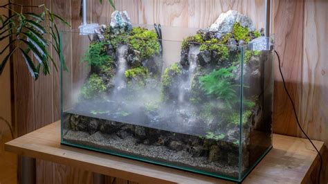 Contoh Desain Aquascape Air Terjun Dan Cara Membuatnya