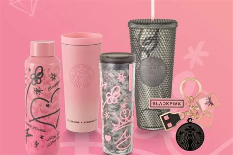 Ini Dia Minuman Dan Merch Kolaborasi Starbucks Blackpink Tumbler Lisa