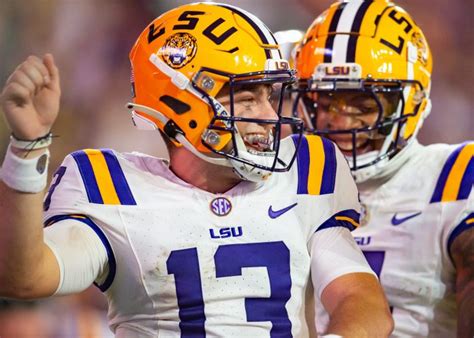 LSU QB Garrett Nussmeier Info Hub: Stats, Highlights, Draft Outlook ...