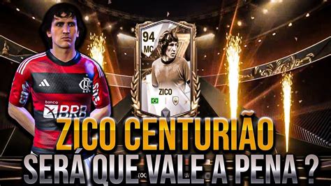 MUITO BUGADO TESTEI A CARTA DO ZICO CENTURIÕES NO FC MOBILE 24 YouTube