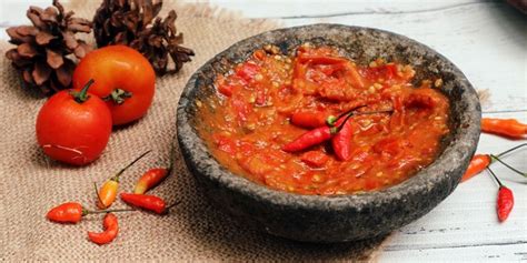 Resep Sambal Tomat Yang Menggugah Selera Mudah Dibuat Merdeka