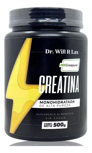 Creatina Monohidratada Creapure 500 G Sin Sabor Dr Will R L Mercadolibre