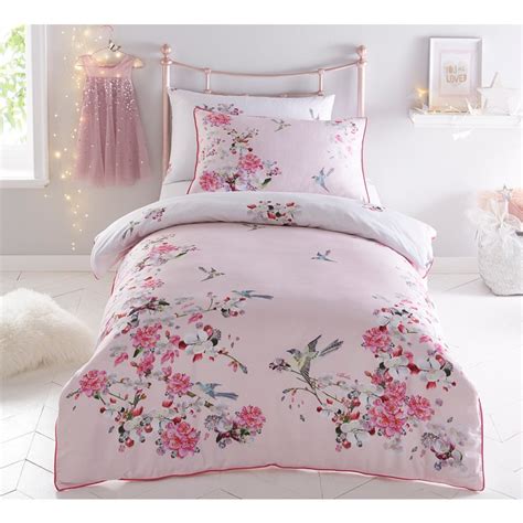 Baker By Ted Baker Pink Flight Of The Orient Duvet Cover Set