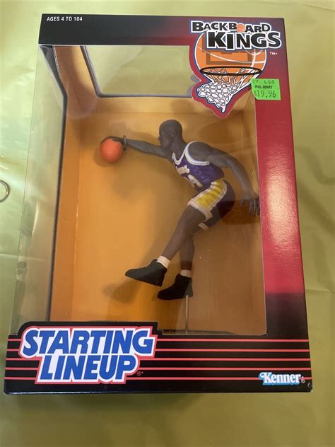 Shaquille Oneal Starting Lineup Backboard Kings Ebay