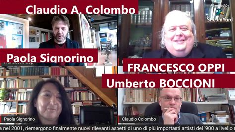 Goc69Tv Padiglione Arte Libera Umberto Boccioni Carrà U Nebbia