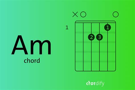 How to play an Am chord in three simple steps - Blog | Chordify | Tune ...