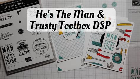 Trusty Toolbox Dsp Cards With He S The Man Bundle Youtube