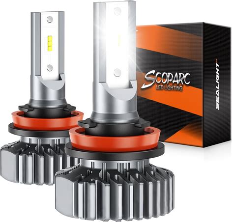 Amazon TXBILMOO H11 H9 H8 LED Headlight Bulbs Combo 45000LM 800