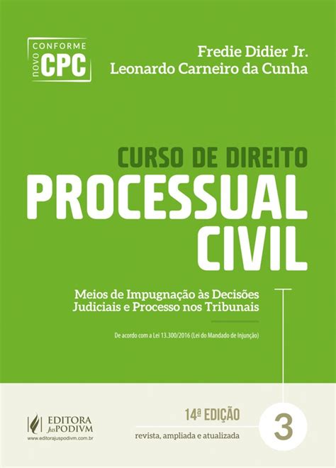 Curso De Direito Processual Civil Meios De Impugna O S Decis Es