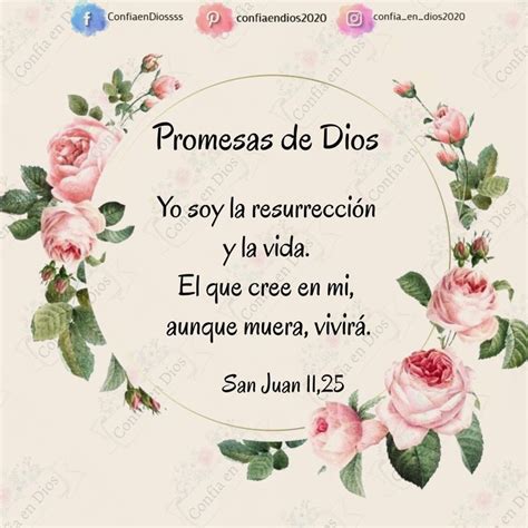 Pin de Confía en Dios en Promesas de Dios Frases biblicas de animo