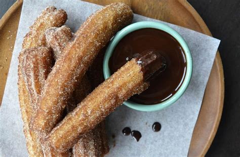 Easy Eggless Churros Recipe With Chocolate Sauce Crunchy Yet Tender