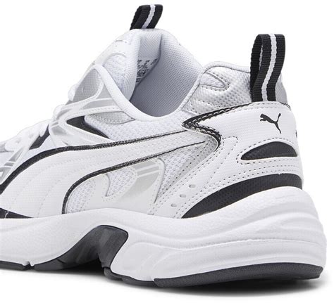 Puma Milenio Tech White Black Silver Metallic Ab 56 00