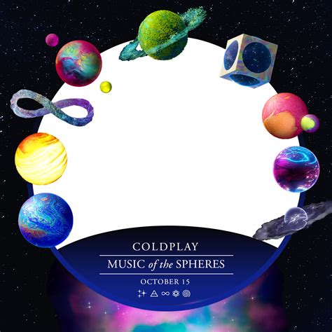 MUSIC OF THE SPHERES PATCH Coldplay EU