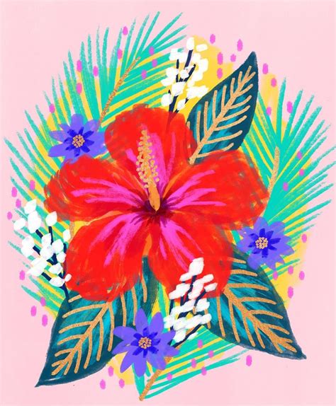 This Is The Flor De Maga — The National Flower Of Puerto Rico I Was