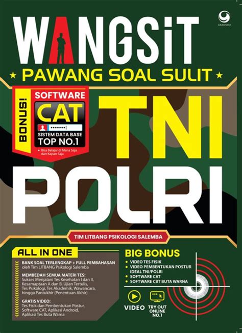 Buku Tes Psikotes Polri Terbaik Best Seller Gramedia