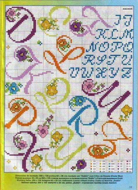 Pin By Defrancisci Paola On Alfabeti Cross Stitch Alphabet Patterns