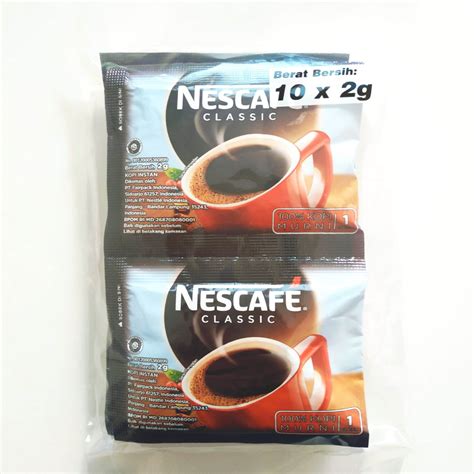 Nescafe Classic Kopi Instan Murni Tanpa Ampas Lazada Indonesia