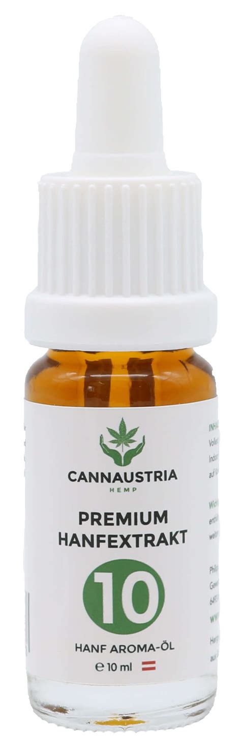 Cannaustria Premiumextrakt Cbd L Tropfen Hanfprodukte