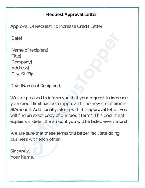 6 Approval Letter Samples Format Sample And How To Write Letter