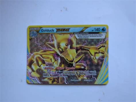 Xy Breakpoint Golduck Break Full Art Ultra Rare Pok Mon Tcg Nm M