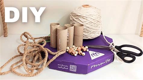 DIY HOW TO MAKE SERVING TRAY USING JUTE ROPE AND CARDBOARD BEST