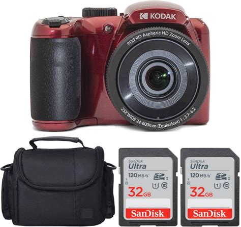 Amazon Kodak Pixpro Az255 デジタルカメラsandisk 32gbメモリーカード2 デジタルカメラ