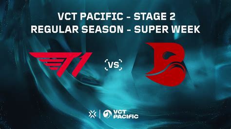 T1 Vs BLD VCT Pacific Regular Season Week 4 Day 4 YouTube