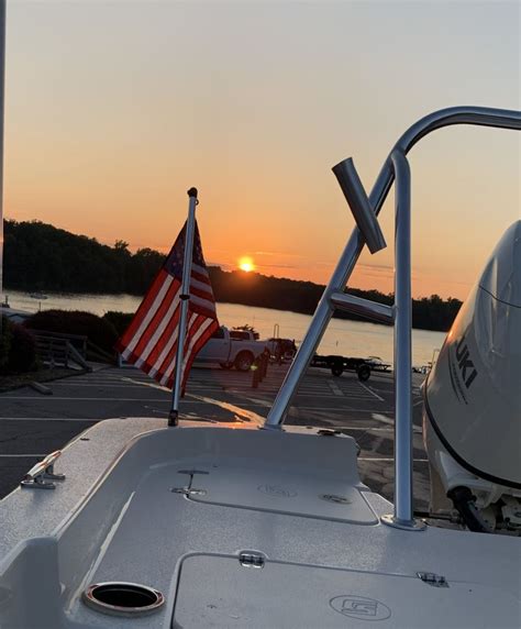 How To Attach Flag To Pontoon Boat