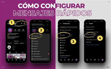 Cómo configurar respuestas rápidas en Instagram Mensajes automáticos