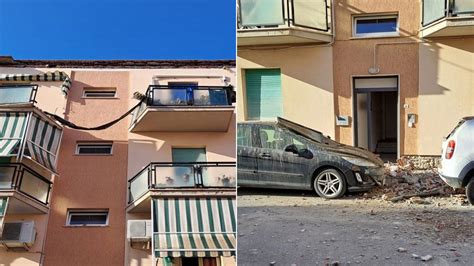 Crolla Il Cornicione Da Un Palazzo Tragedia Sfiorata A Venturina Il