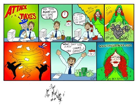 Tax Goddess Comic Strip | Taxgoddess.com