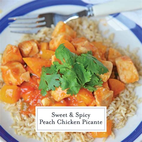 Peach Chicken Picante - Healthy and Easy Chicken Recipes