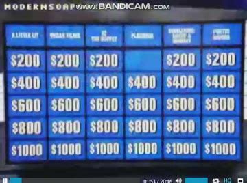 Jeopardy! Tournament Of Champions 2009 Final Round : Jeopardy! : Free ...