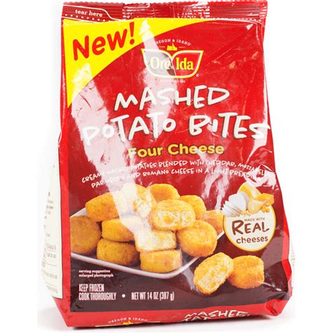 Ore Ida Mashed Potato Bites Four Cheese Frozen Foods Capitol Centre