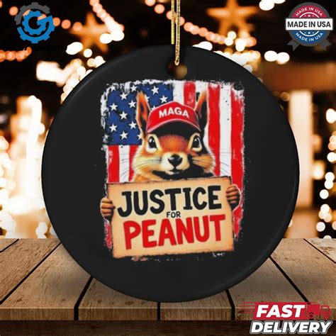 Official Justice For Peanut The Squirrel Peanut Squirrel Maga T Shirt