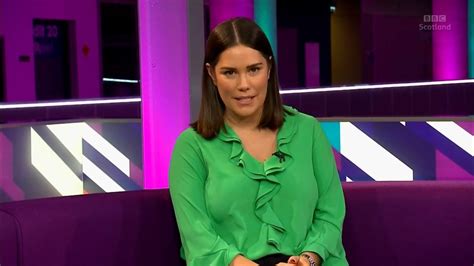 Rebecca Curran Bbc Scotland Hd The Nine March 23rd 2020 Youtube