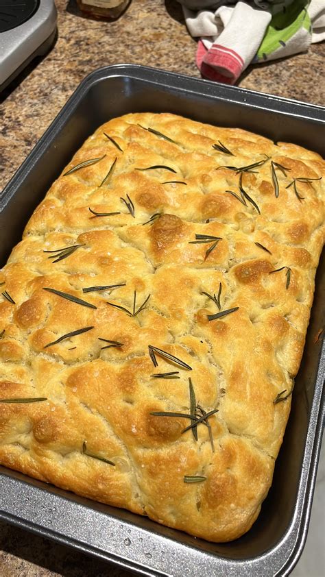 [homemade] Focaccia Bread R Food