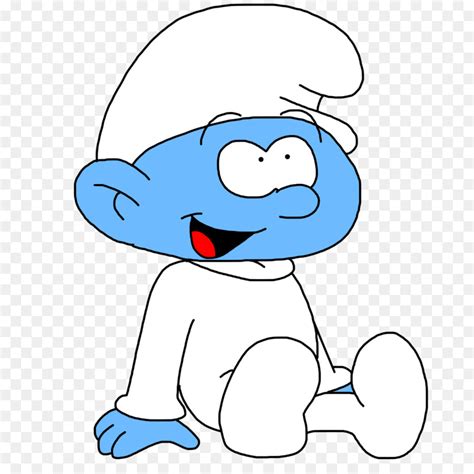 Smurf Yeah Cartoon Character Clipart Smurfs Drawing Cute Easy Drawings ...