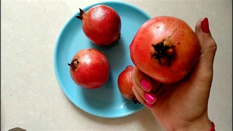 How To Remove Pomegranate Seeds Easily And Making Of Juice Without