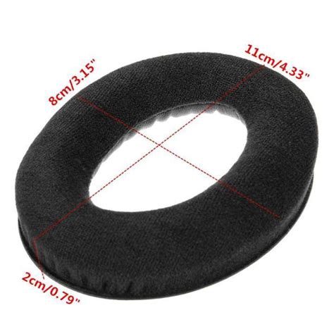 Yixin Elecready Stockreplace Velvet Velour Ear Pads Earpad Earmuff