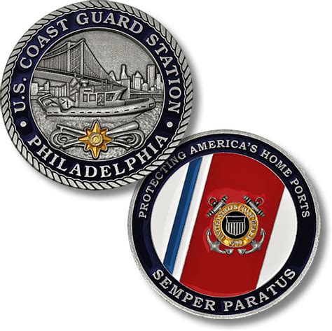 Uscg Station Philadelphia Coin