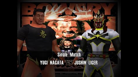 Wcw Feel The Bang V Matches Yugi Nagata Vs Jushin Liger Youtube