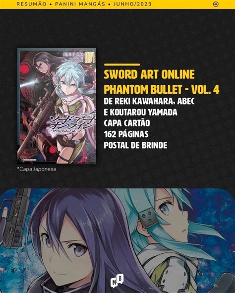 Sword Art Online Bra 🇧🇷 On Twitter Finalmente📢 A Panini Anunciou O